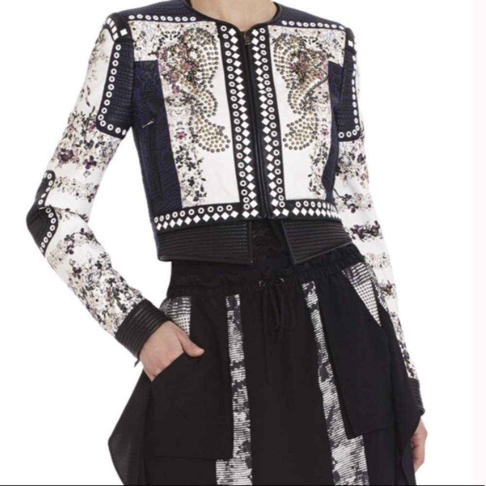 Lachlan Moto Jacket BCBG Runway